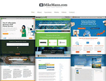 Tablet Screenshot of mikemann.com